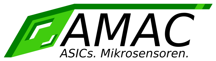 Logo: AMAC ASIC- und Mikrosensoranwendung Chemnitz GmbH